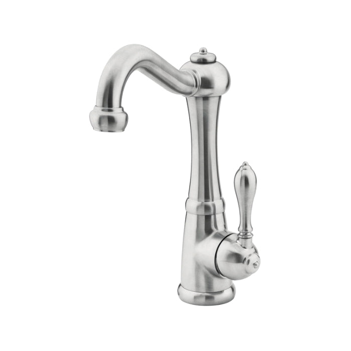 Pfister® GT72-M1SS Bar and Prep Faucet, Marielle™, Stainless Steel, 1 Handle, 4 in Center, 1.8 gpm