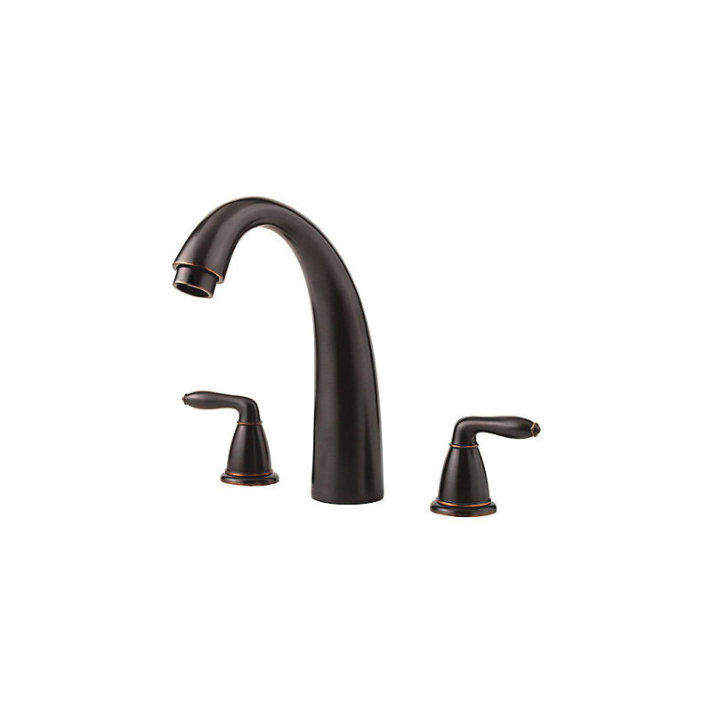 Serrano - Professional Grade Roman Tub Trim - Tuscan Bronze