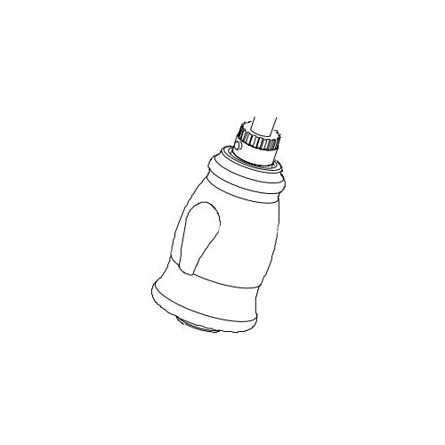 OLYMPIA OP-420064 Spray Head, For Use With Accent K-5040 1-Handle Pull Down Kitchen Faucet, Chrome Plated Head