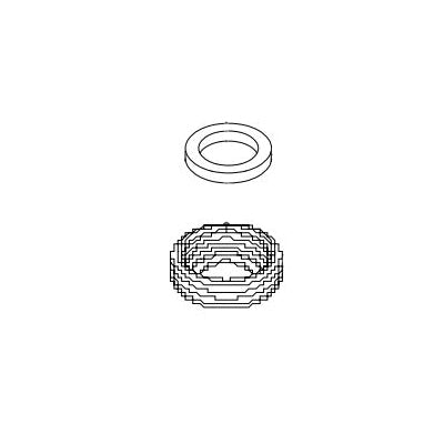 Hose Thread Adapter - Polished Chrome