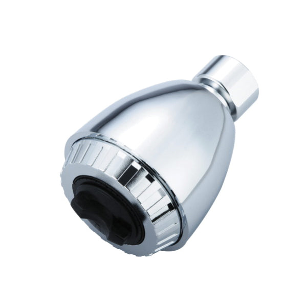 OLYMPIA OP-640024 Standard Shower Head, 1.5 gpm Minimum, 1 Sprays, 2-1/4 in Dia x 2-7/8 in H Head