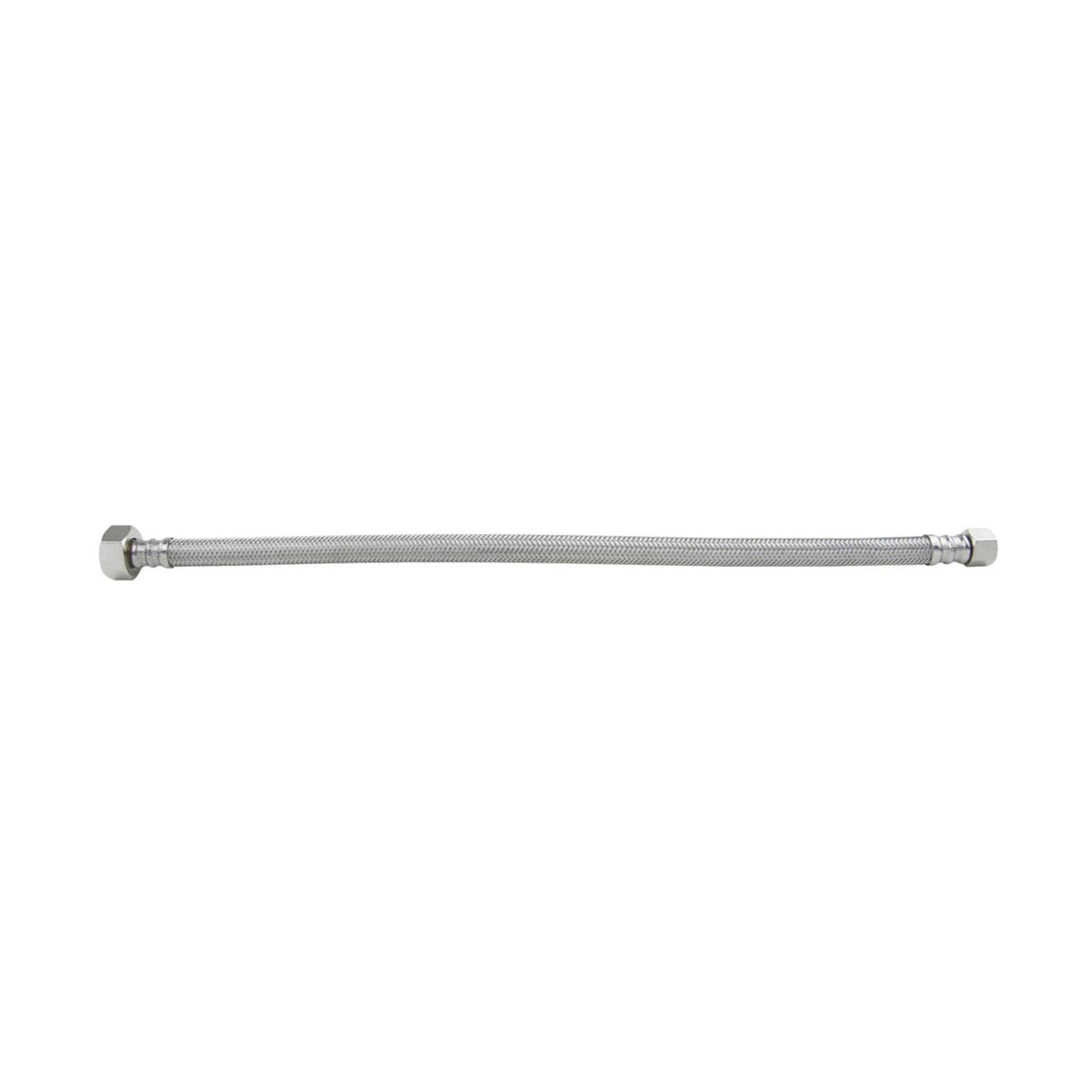 PLS1-A - 3/8 x 1/2" F Flexible Faucet Connector - PLS1-16A F