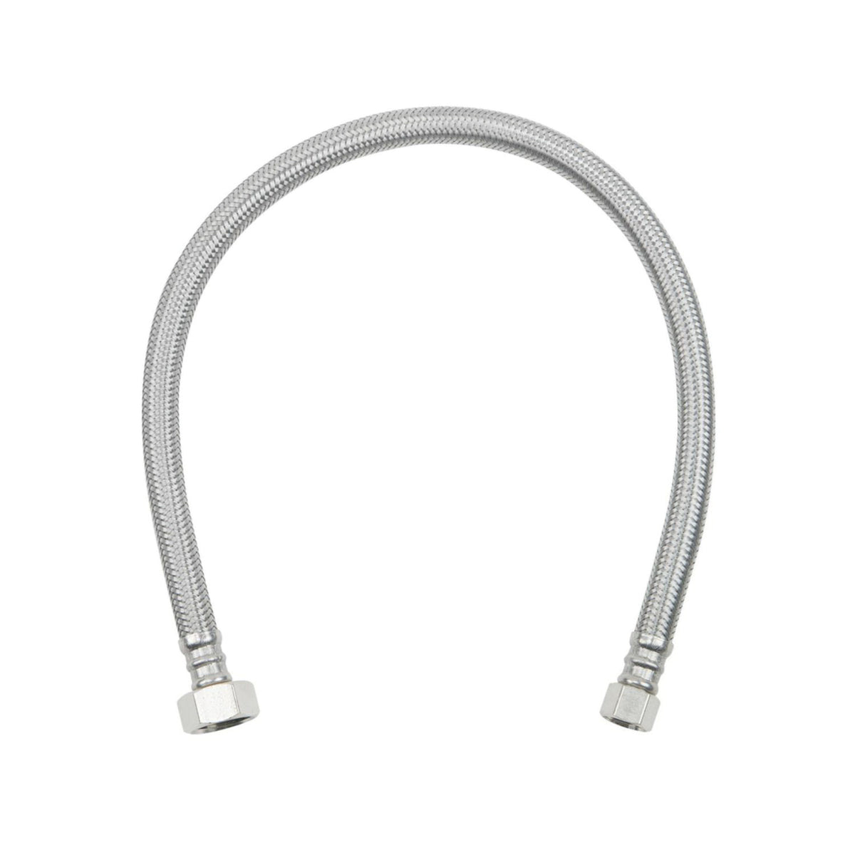 PLS1-A - 3/8 x 1/2" F Flexible Faucet Connector - PLS1-20A F