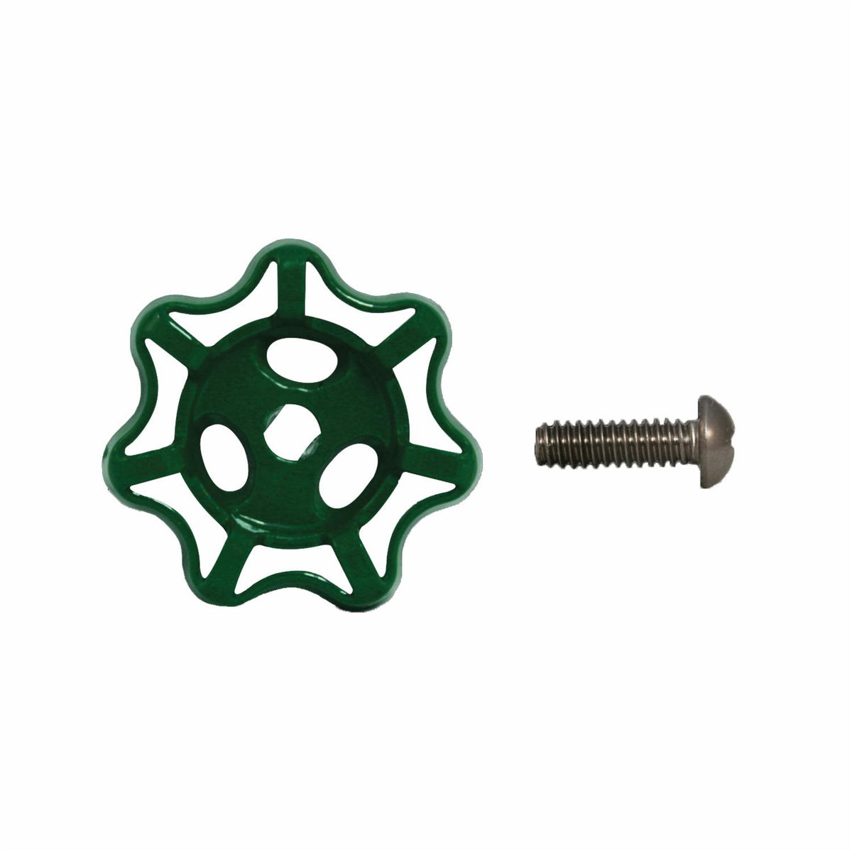 Oval Handle and Screw Kit - Cast Aluminum - Powder Coated