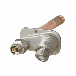 Prier® C-534D16 Wall Hydrant With Integral P-004 Vacuum Breaker, 1/2 in, MNPT x C, Domestic
