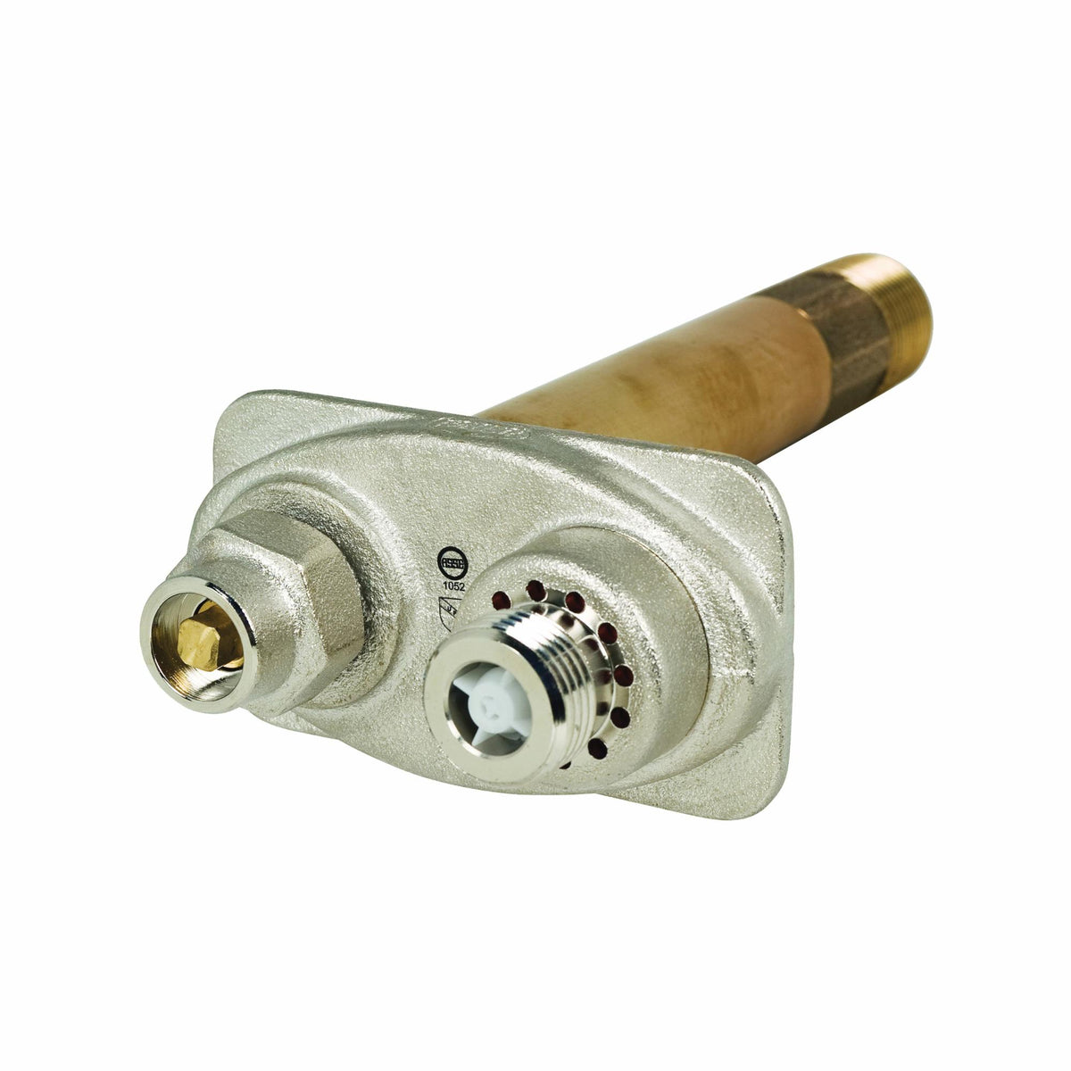 Prier® C-634N04 Heavy Freezeless Wall Hydrant With Integral P-004 Vacuum Breaker, 1 x 3/4 in Nominal, MNPT x FNPT End Style, Domestic