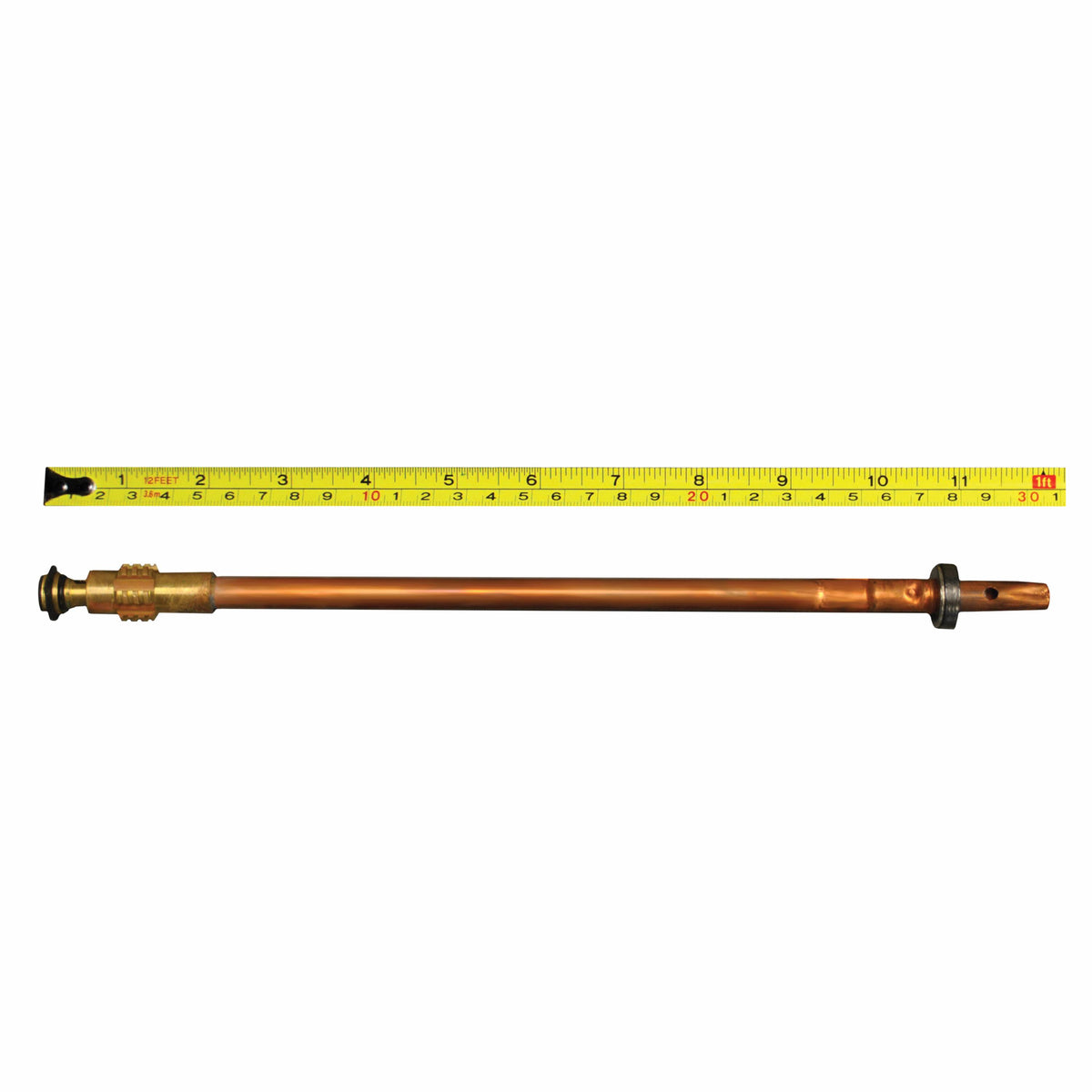 Prier® M-123-0093 500 Hydrant Stem, For Use With Mansfield® Old Style 8 in 500 Series Freezeless Full-Turn Wall Hydrant Only, 12 in OAL, Domestic