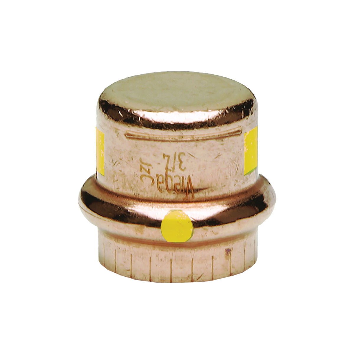 ProPress® 16313 Pipe Cap, 1/2 in Nominal, Press End Style, Copper, Import
