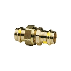 ProPress® 17618 Pipe Union, 1-1/2 in Nominal, Press End Style, Bronze, Import