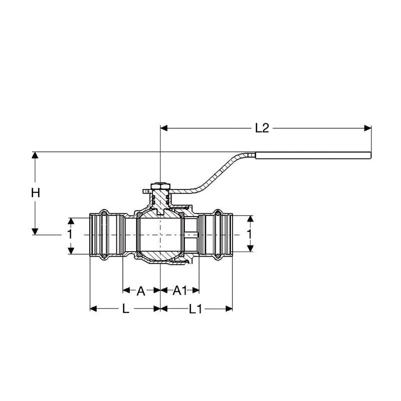 2971.3ZL - Ball Valve