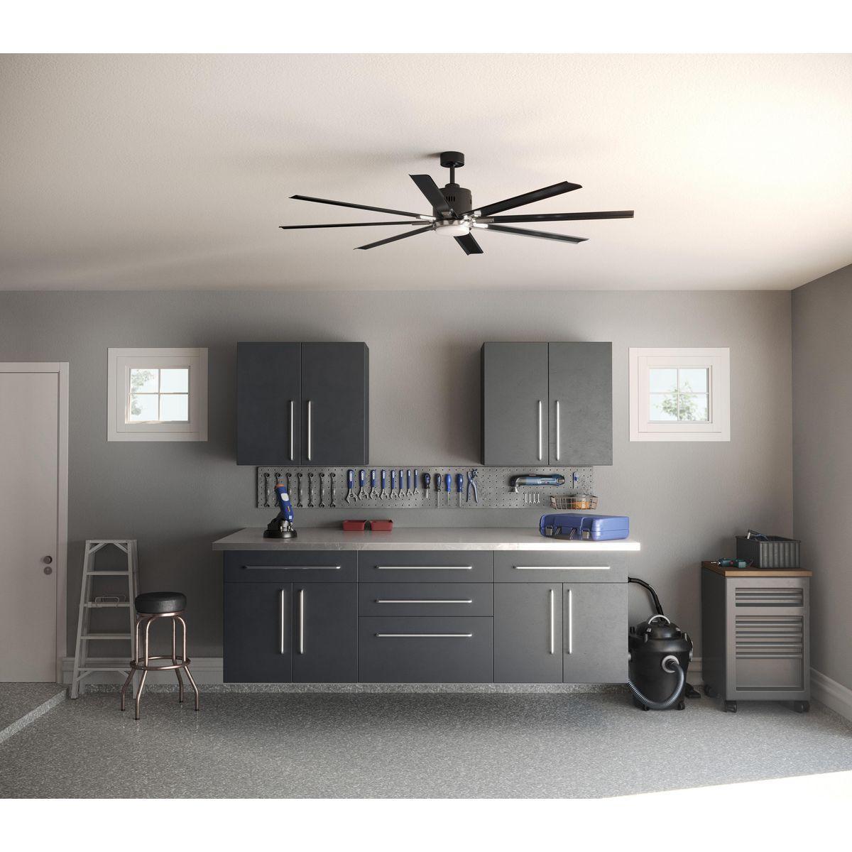 Vast 1-Lamp Modern Ceiling Fan - 72" Blade - 3702/7982 CFM