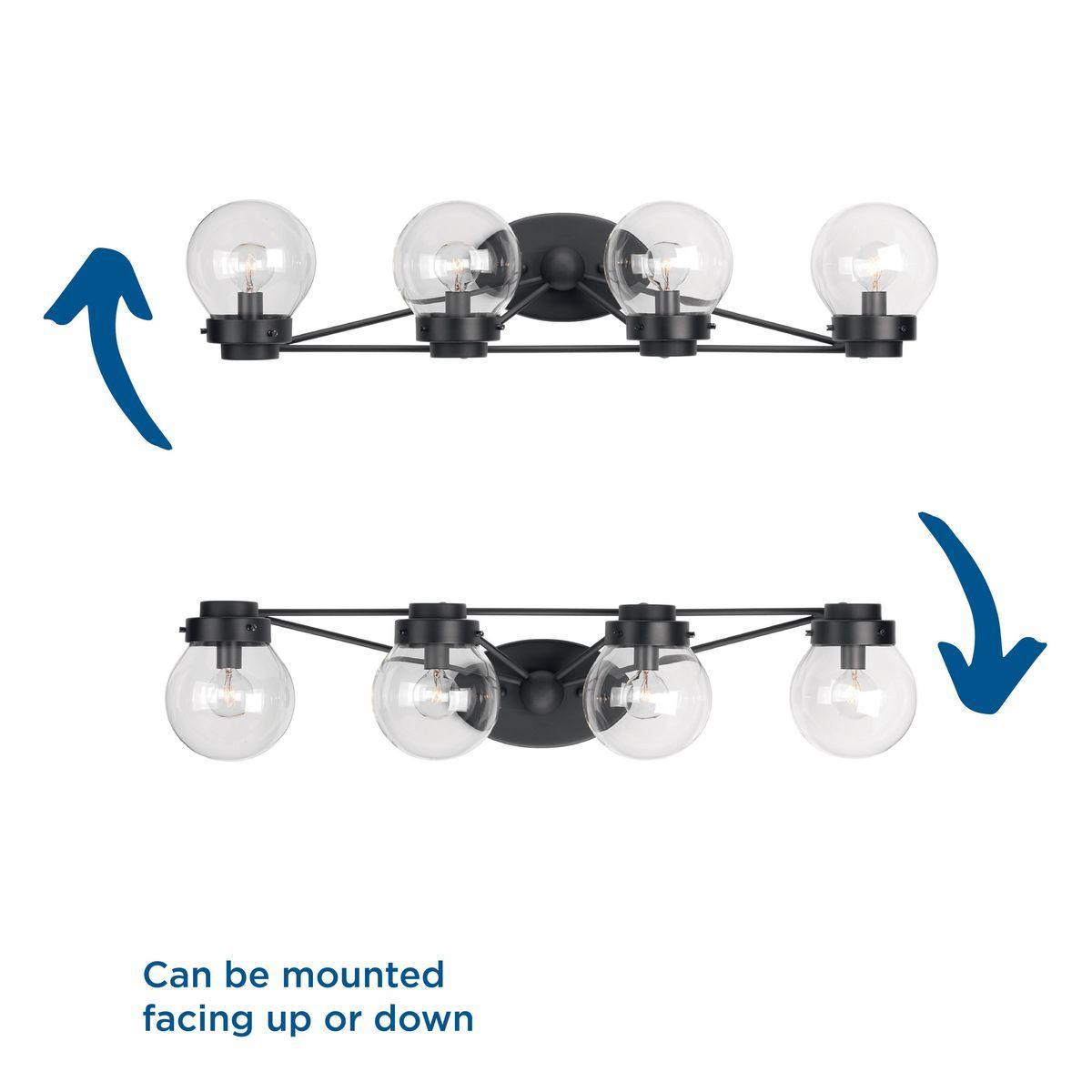 Spatial - Bohemian/Industrial Bath Fixture - Wall Mount