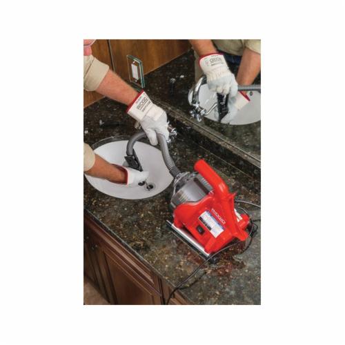 RIDGID® PowerClear™ 55808 Drain Cleaning Machine, 3/4 to 1-1/2 in Drain Line, 120 V AC