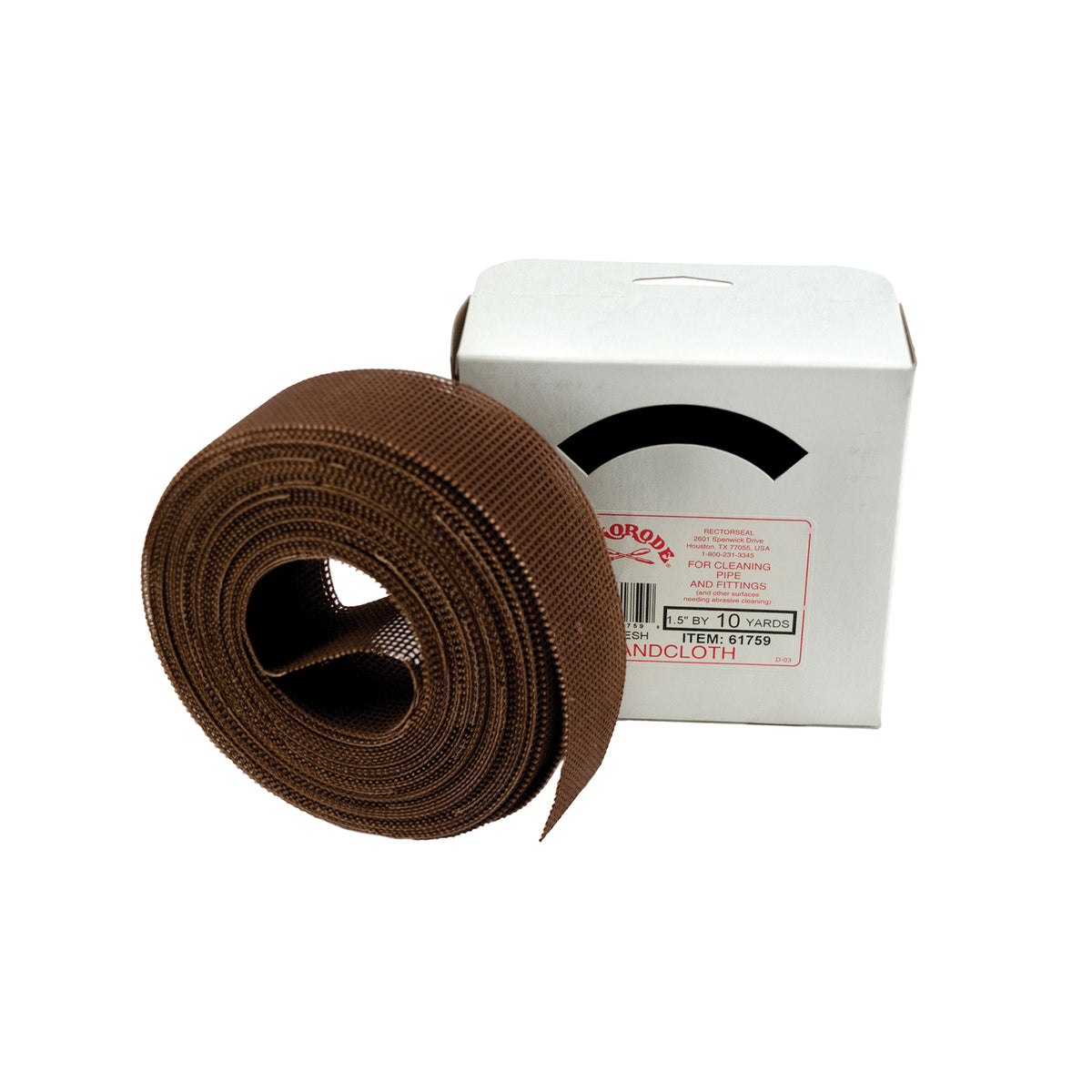 Open Mesh Sandcloth - 10 Yd L - Nylon Backing