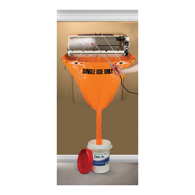 Desolv™ 82562 Replacement Single-Use Funnel Bag Kit, Orange