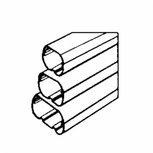 Slimduct® 85204 Line Set Duct, 5-1/2 in W