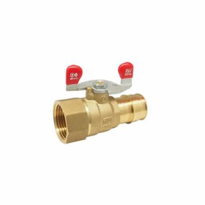 RWV® 5016ABW 3/4 Ball Valve, 3/4 in Nominal, Barb x FNPT End Style, Brass Body, Standard Port, Double NBR Softgoods