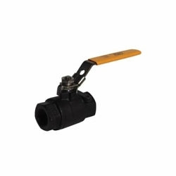 RWV® 7770 2 2-Piece Ball Valve, 2 in Nominal, Thread End Style, Carbon Steel Body, Standard Port, PTFE Softgoods