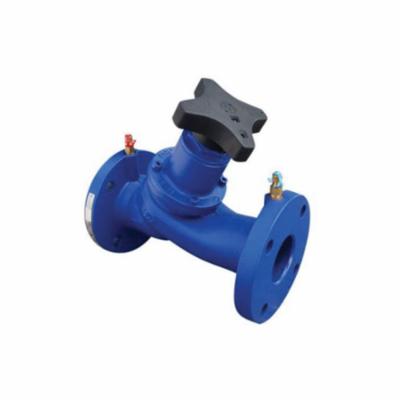 RWV® 9574P 2-1/2 Hydronic Balancing Valve, 2-1/2 in Nominal, Flat Face Flanged End Style, 47.9 to 110.2 gpm Flow Rate, Cast Iron Body