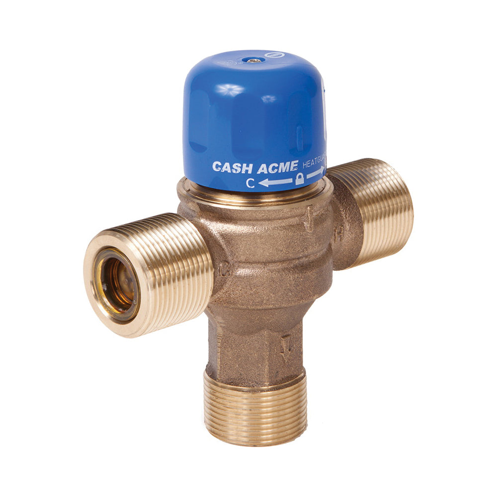 High Capacity Thermostatic Mixing Valve - 1-1/4" - 230 PSI