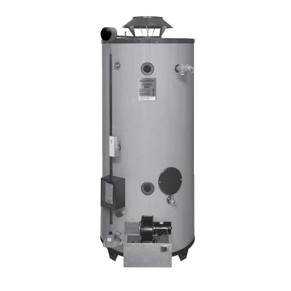 Rheem® GNU100-250 Universal™ Heavy Duty Gas Water Heater, 100 gal Tank, 250000 Btu/hr Heating, Natural Gas Fuel, Atmospheric Vent, 82 %
