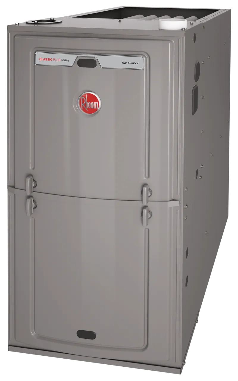 Rheem® R951T1005A21M4SNAS Line Classic® 1-Stage Gas Furnace, Multi 4 Way, Natural Gas Gas, 98000 Btu/hr Input, 93100 Btu/hr Output, 115 V, 95 % AFUE, 1565 cfm Flow Rate, Constant Torque Motor