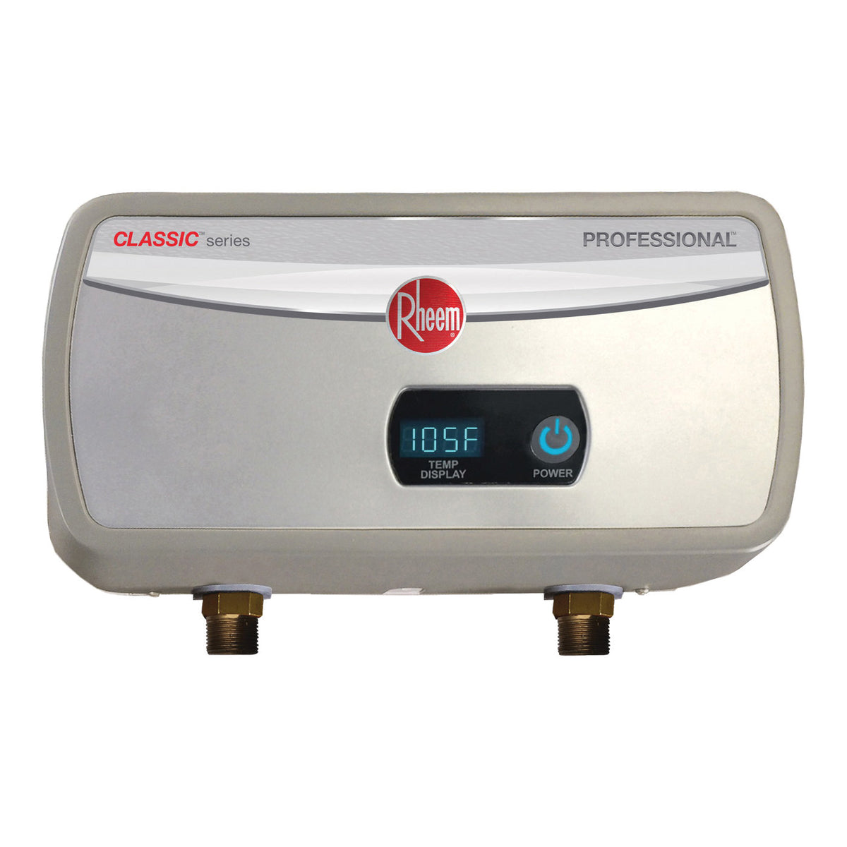 Rheem® RTEX-04 Professional Classic™ Point-of-Use Electric Tankless Water Heater, 120 V, 3500 W Power Rating, 1 ph, 1/2 in NPT Water, 29 A, Residential