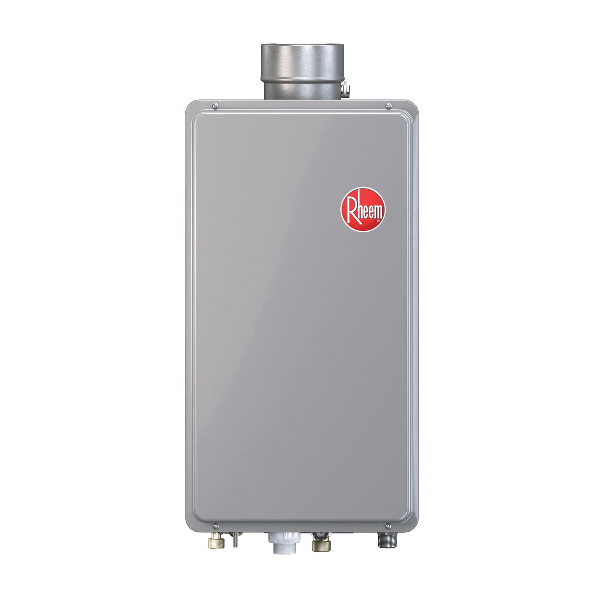 Rheem® RTG-70DVLP-1 RTG Medium Efficiency Tankless Gas Water Heater With EcoNet™ Technology, Liquid Propane, 160000 Btu/hr Heating, Indoor, 7 gpm, 3 x 5 in Concentric Direct Vent, 0.82 Energy Factor, Residential