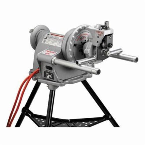 RIDGID® 25638 975 Combo Roll Groover, 1-1/4 to 6 in Pipe Capacity, Ridgid® 300 Power Drive Power, Aluminum/Copper/PVC/Steel/Stainless Steel Pipe