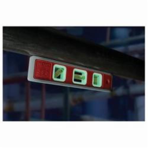 RIDGID® 20233 Magnetic Torpedo Level, 9 in L, 3 Vials, Aluminum, 45/90/180 deg Vial Position, 1 mm Accuracy