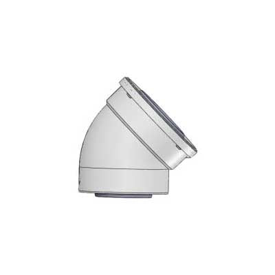 Rinnai® 224250 45 deg Elbow, For Use With: 019 Ubbink™ Non-Condensing Water Heater, Metal, Import