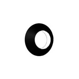Rinnai® 710602 Wall Plate, For Use With: 019 Ubbink™ Concentric Non-Condensing Water Heater, Rubber, Black, Import