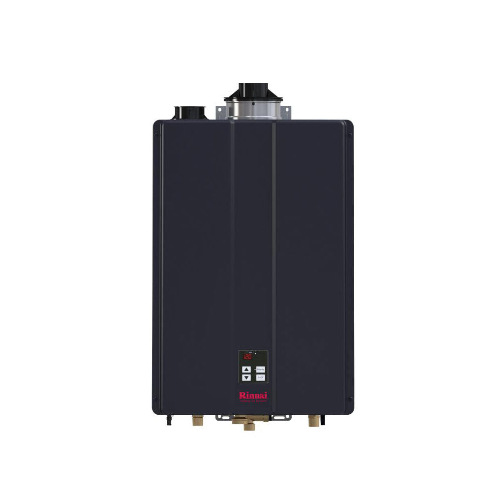 Rinnai® SENSEI™ CU160iP SE+ Super High Efficiency Tankless Water Heater, Liquid Propane Fuel, 160000 Btu/hr, Indoor, Condensing, 9 gpm, 0.97, Commercial