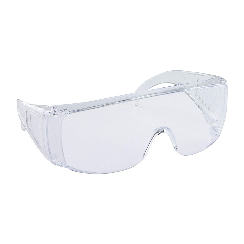 SFTY GLASSES SOLID CLR W/CLR L