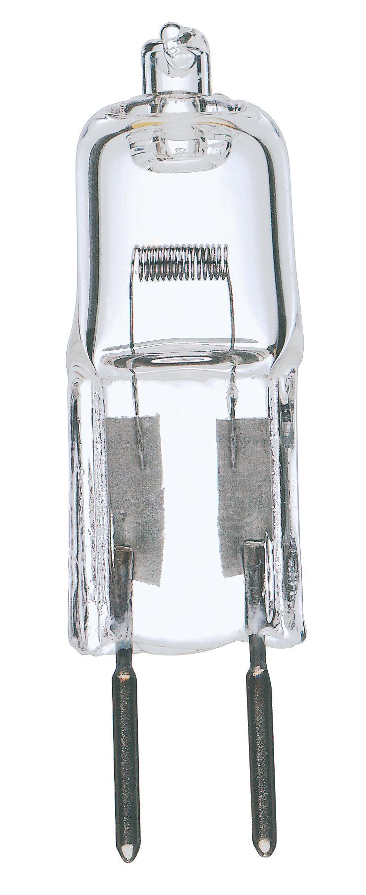 SATCO® S1987 Dimmable Halogen Lamp, 50 W, GY6.35 Lamp, T4 Shape, 900 Lumens Initial