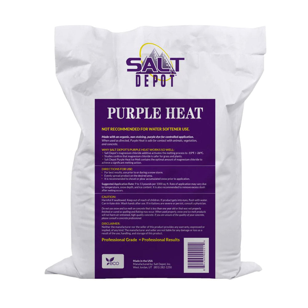 PURPLE HEAT SALT ICE MELT 92/8