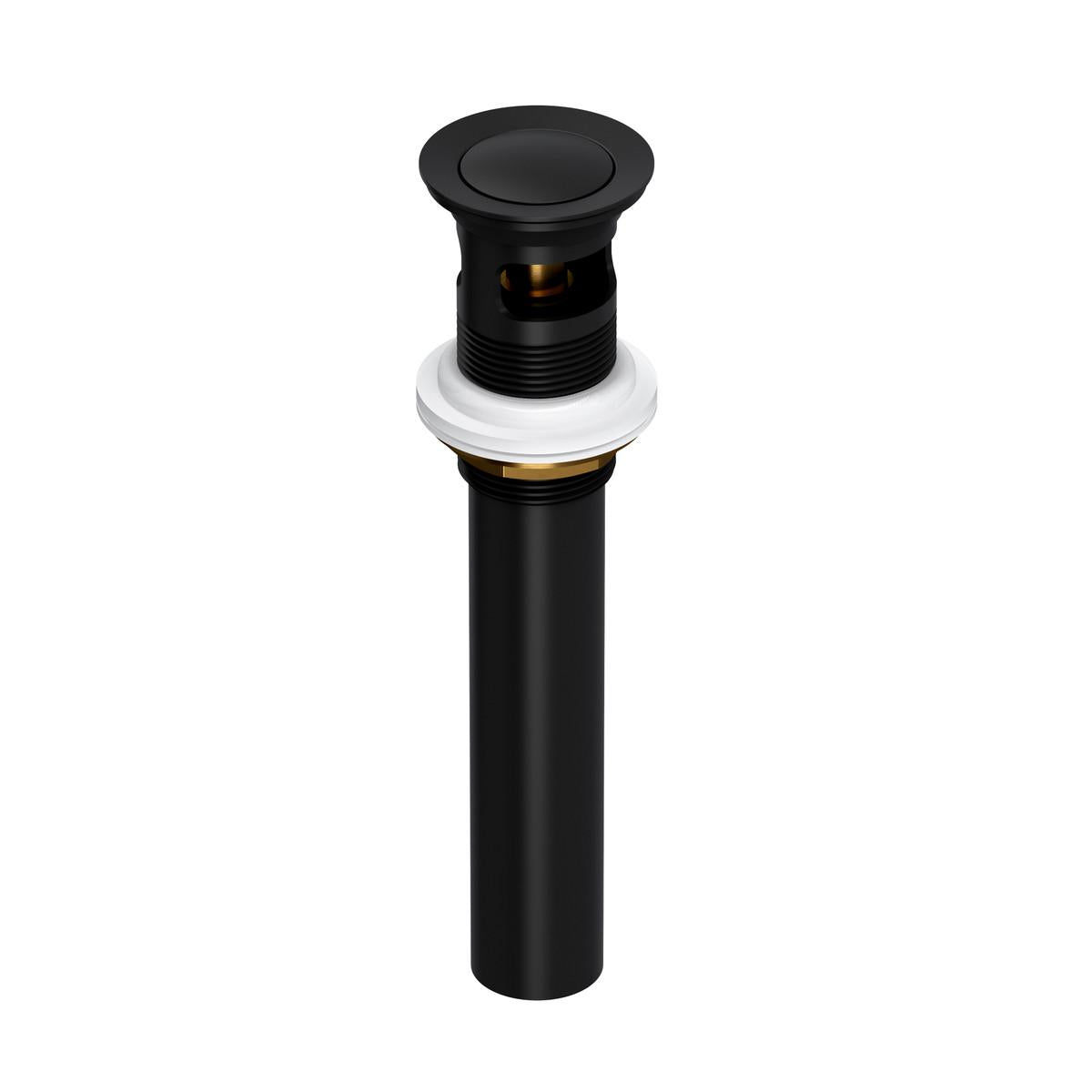 Shaws 0127DOFMB Drain Slotted Touch Non-Slotted Grid, Black