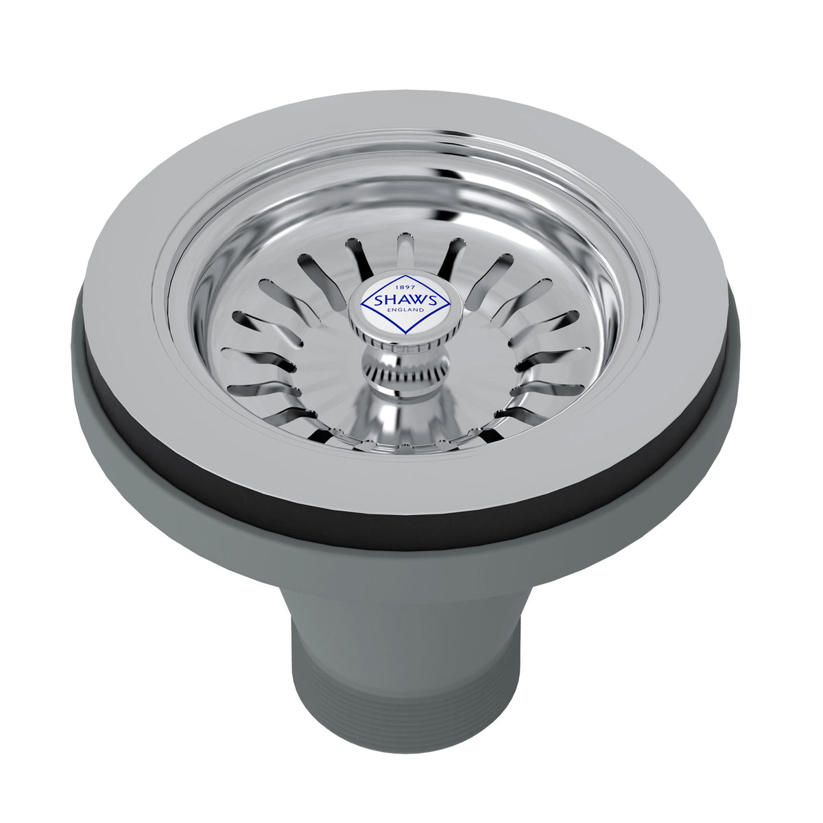 Cross Collection - Manual Basket Strainer Mini - Brass