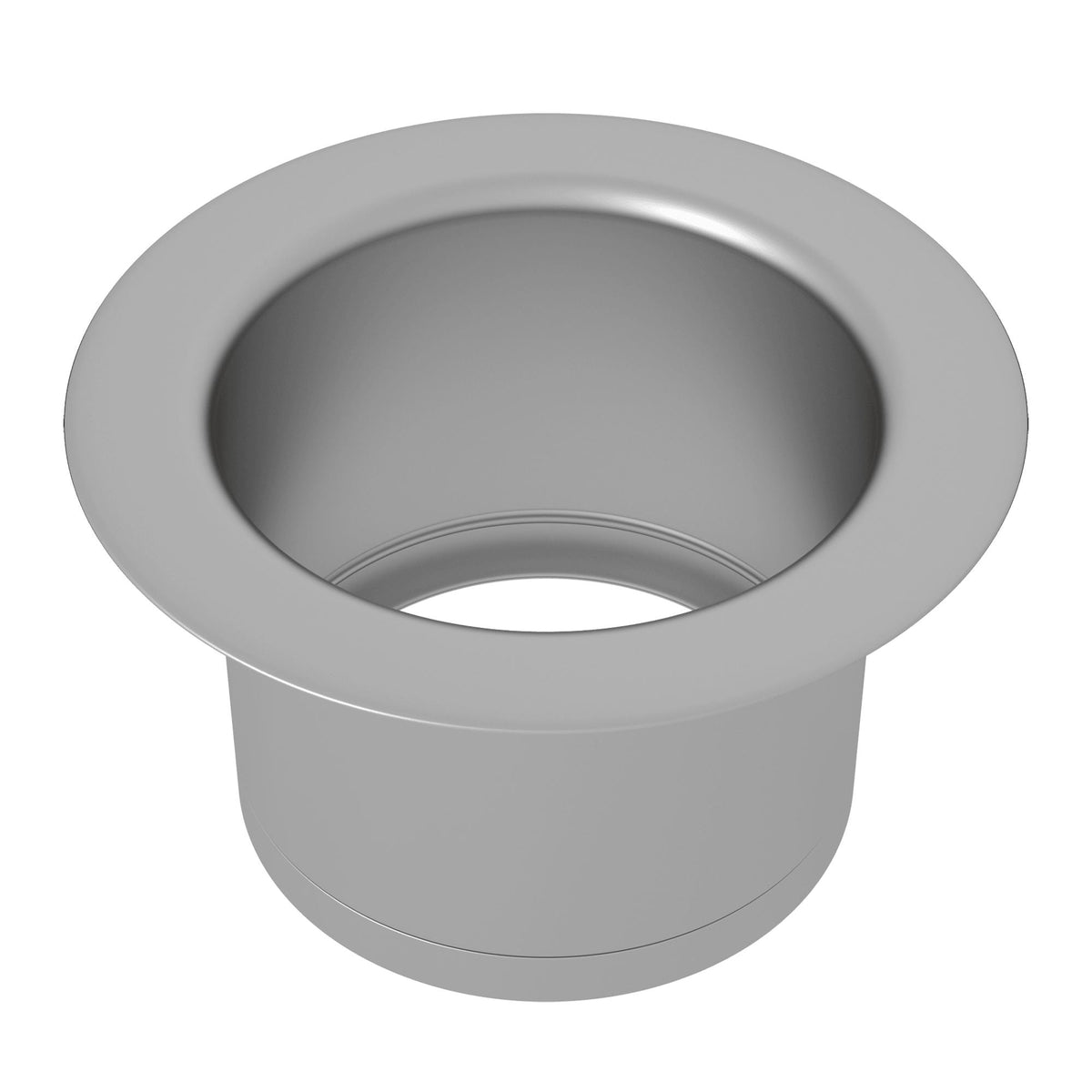 Extended Disposal Flange - 2-1/2" H - Stainless Steel
