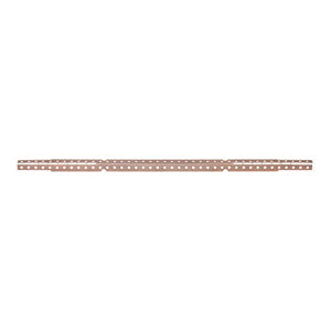 Sioux Chief Edge Support System™ 520-E16C Flat Bracket, Copper Plated, Domestic