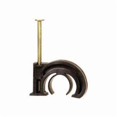 Sioux Chief TubeTalon™ 555-23BK Double Duty Tube Hanger Drive Hook, 1/2 x 3/4 in CTS Pipe/Tube, 21 lb Load, Polyethylene, Domestic