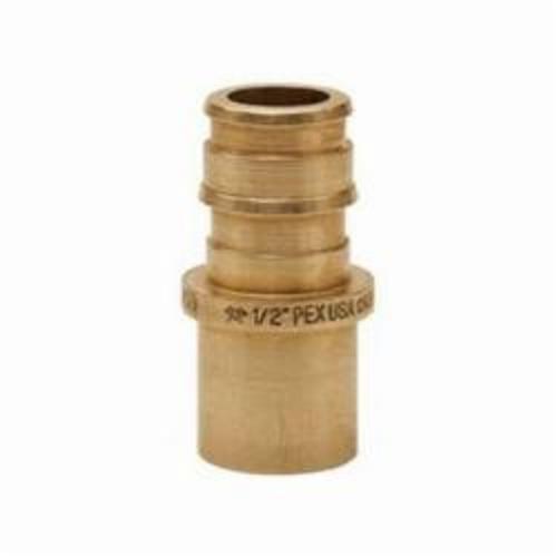 Sioux Chief 643WG2 643 Straight Adapter, 1/2 in Nominal, F1960 PEX Grip™ x Male C End Style, Brass