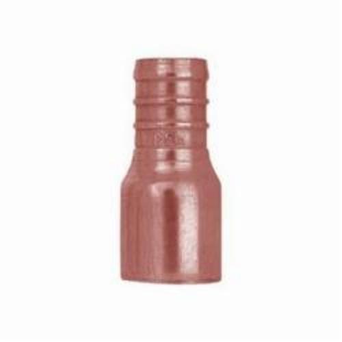 Sioux Chief 643X23 1-Piece Straight Adapter, 3/4 x 1/2 in Nominal, F1807 PowerPEX® Crimp™ x Male C End Style, Copper