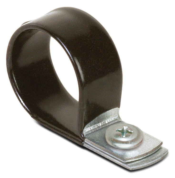 Sioux Chief PowerBar™ 523-33 Tube Clamp, 7/8 in Pipe/Tube, 150 lb Load, Steel, Galvanized/Vinyl Coated