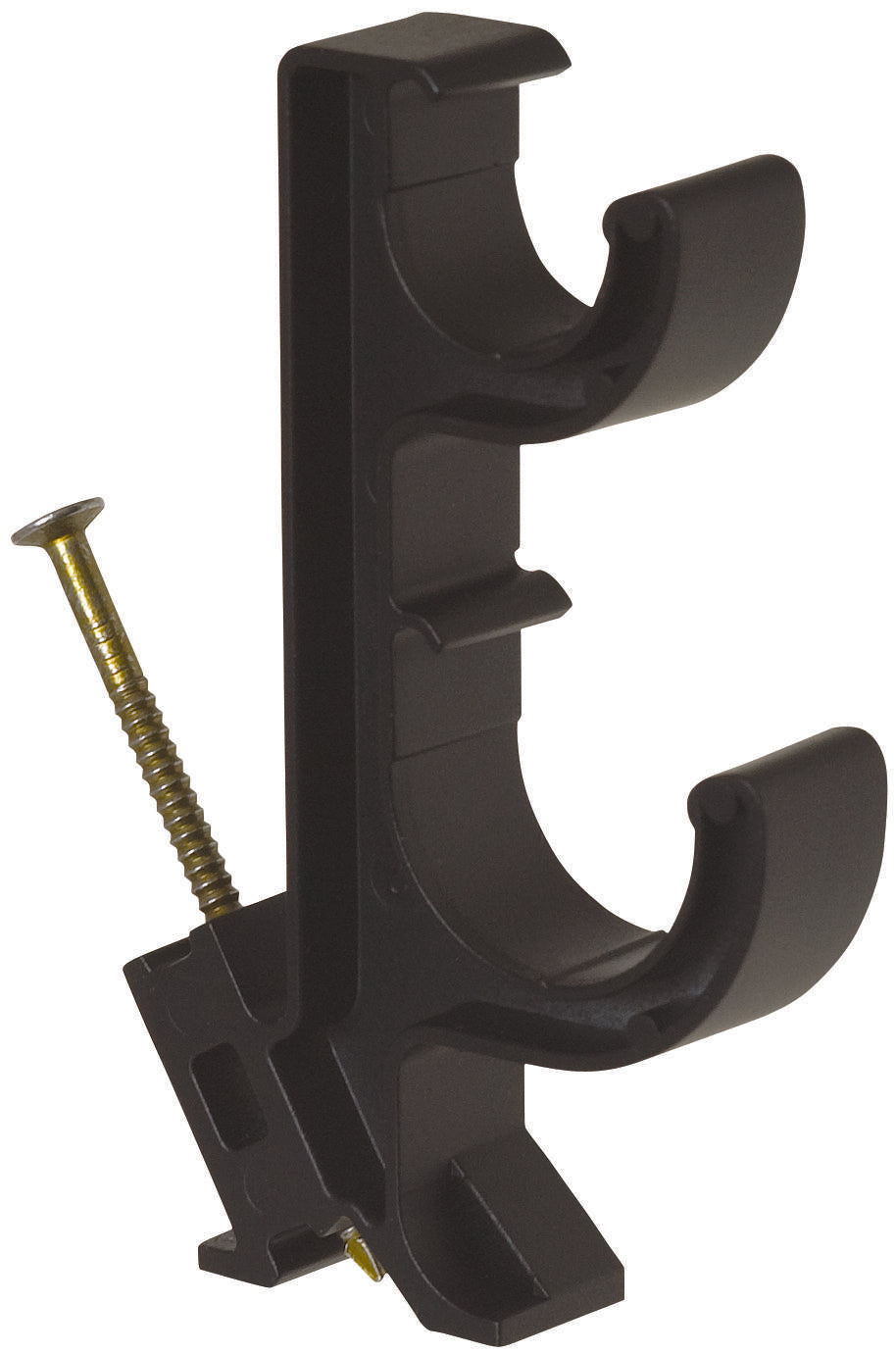 Sioux Chief Totem™ 552-C23 Stacked Offset Tube Hanger, 1/2 x 3/4 in CTS Pipe/Tube, 5/8 in, 7/8 in Rod, 12 lb Load, Polyethylene
