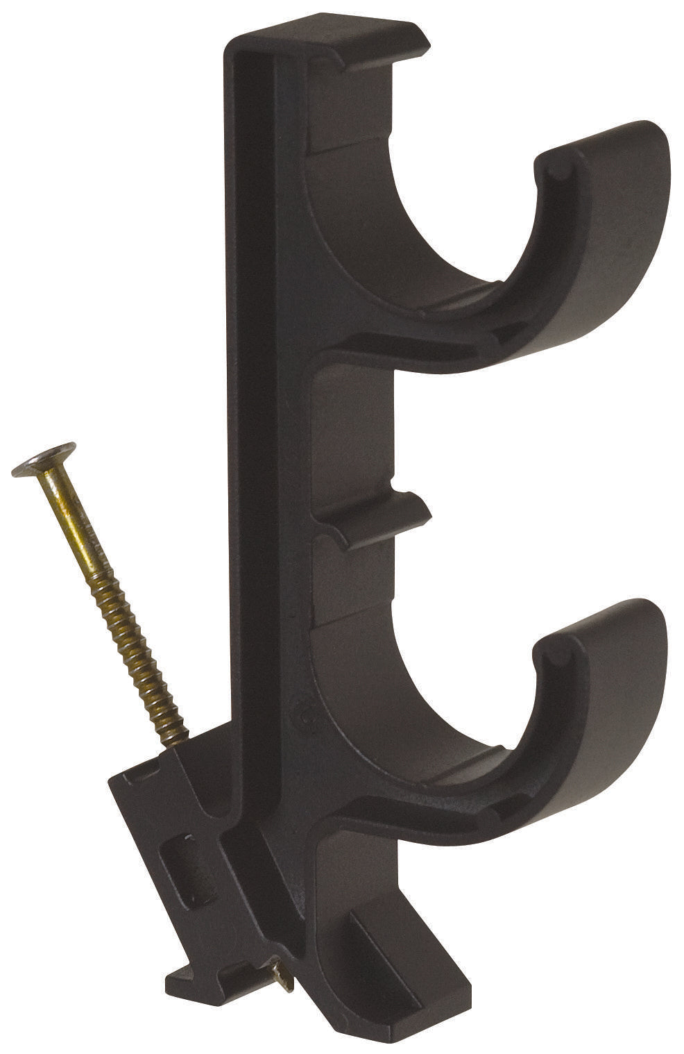 Sioux Chief Totem™ 552-C33 Stacked Offset Tube Hanger, 3/4 in CTS Pipe/Tube, 7/8 in Rod, 16 lb Load, Polyethylene