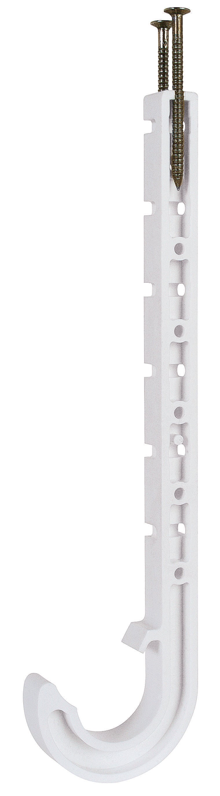 Sioux Chief HangsTuff Jr™ 553-4W Tube Hanger, 1 in CTS Pipe/Tube, 35 lb Cradle/12 lb Inverted Load, ABS