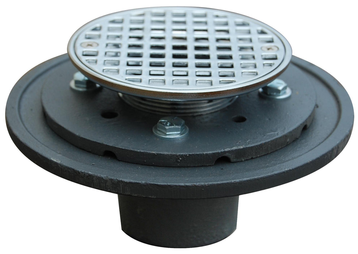 2" Shower Pan Drain - with Head and Strainer