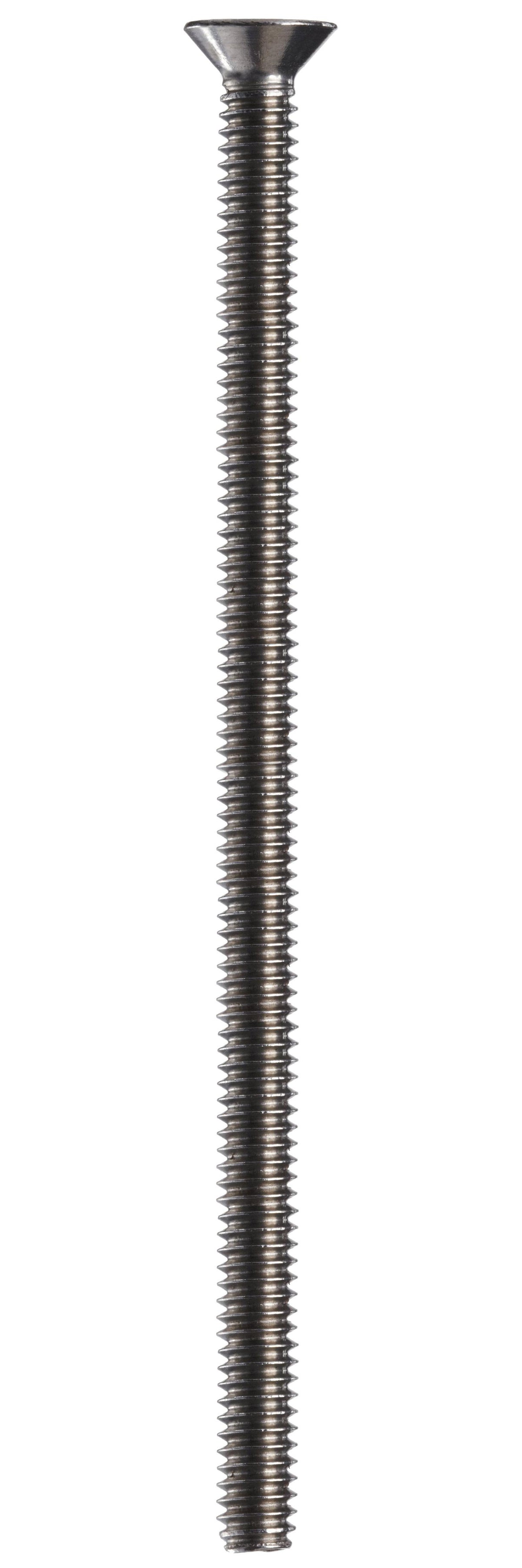 Sioux Chief 874-6 Cleanout Cover Screw, 1/4-20, 6 in OAL, Stainless Steel