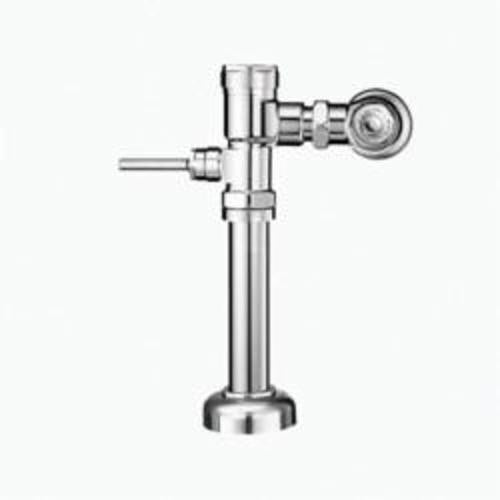 Sloan® 3070026 111 Single-Flush Manual Exposed Flushometer, 1.28 gpf Flush Rate, 1 in IPS Inlet, 1-1/2 in Spud, 15 to 80 psi Pressure, Polished Chrome, Domestic